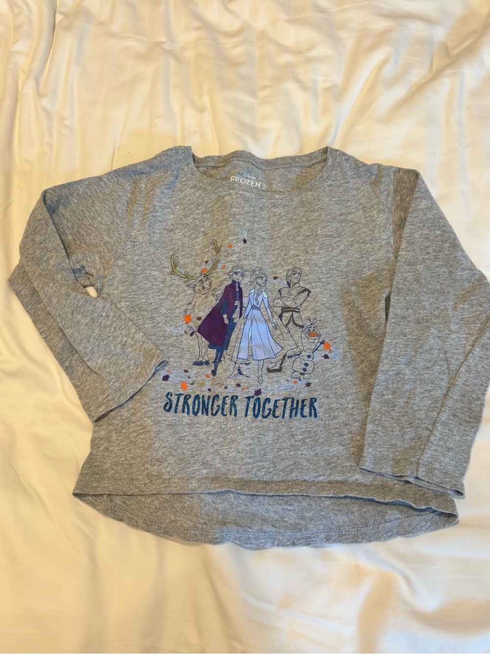 Disney Frozen II 'Stronger Together' Long Sleeve Tee